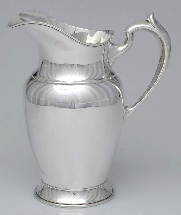 Sterling Hollowware Sterling Water Pitcher by Unknown Manufacturer-1