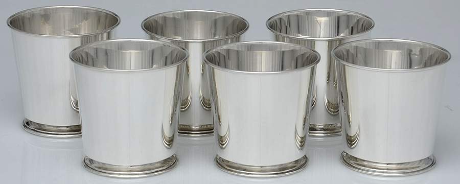 Sterling Hollowware Mini Mint Julep - Set of 6 by Unknown Manufacturer-1