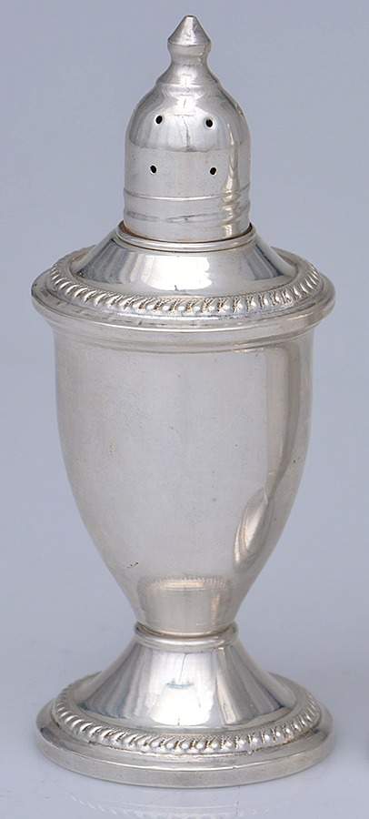Sterling Hollowware Weighted Salt Shaker by Unknown Manufacturer-1
