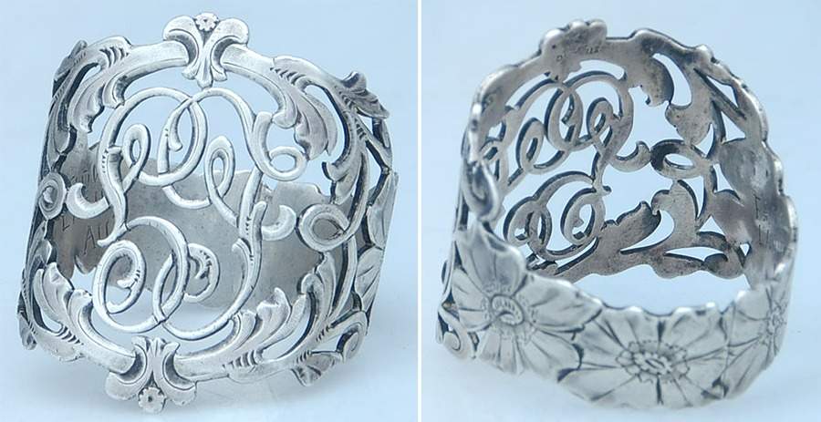 Sterling Hollowware Sterling Napkin Ring by Unknown Manufacturer-1