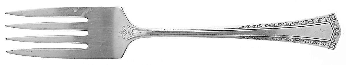 Empress (Silverplate, 1921) Individual Salad Fork by Universal Silver-1