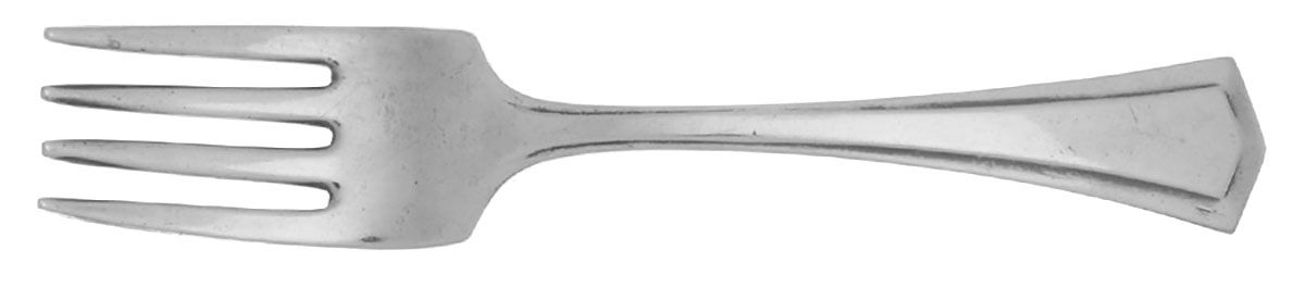 Farmington (Silverplate, 1917) Baby Fork by Universal Silver-1