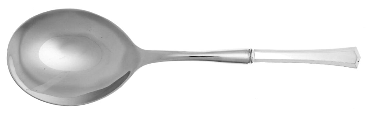 Farmington (Silverplate, 1917) Casserole Spoon with Smooth Stainless Bowl HC by Universal Silver-1