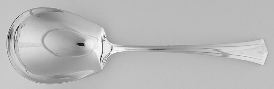 Farmington (Silverplate, 1917) Solid Salad Serving Spoon by Universal Silver-1