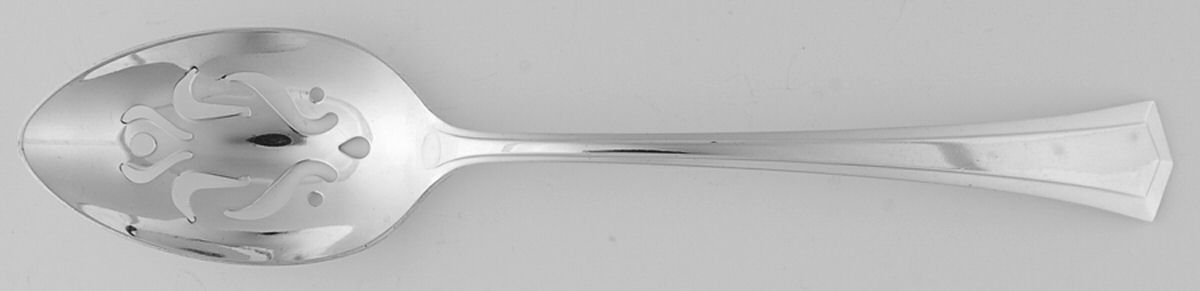 Farmington (Silverplate, 1917) Pierced Tablespoon (Serving Spoon) by Universal Silver-1