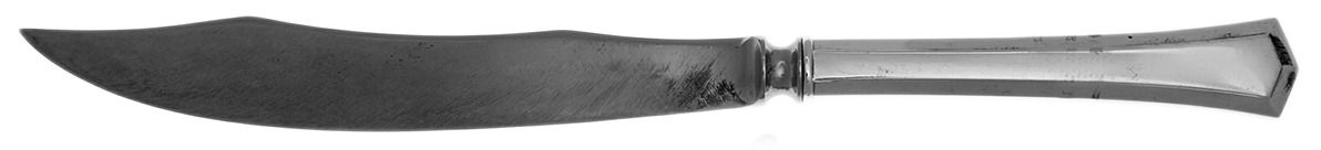 Farmington (Silverplate, 1917) Small Steak Carving Knife with Stainless Blade by Universal Silver-1