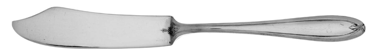Newington (Silverplate, 1930) Flat Handle Master Butter Knife by Universal Silver-1