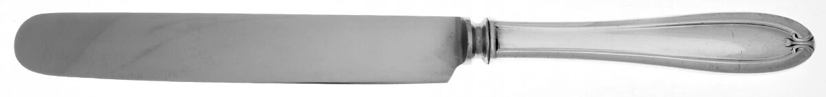 Newington (Silverplate, 1930) Blunt Hollow Knife with Bolster by Universal Silver-1