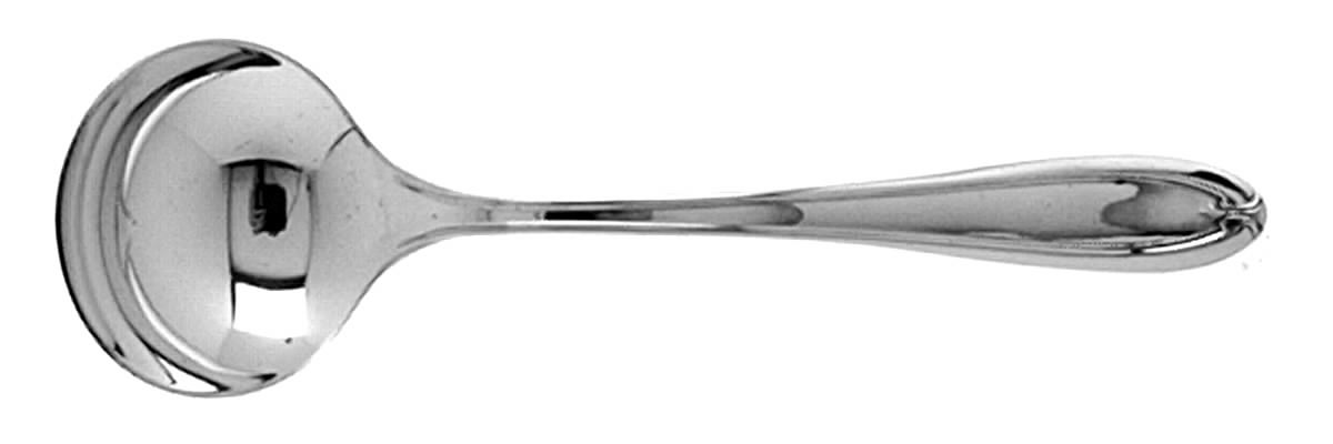 Newington (Silverplate, 1930) Round Bowl Soup Spoon (Bouillon) by Universal Silver-1