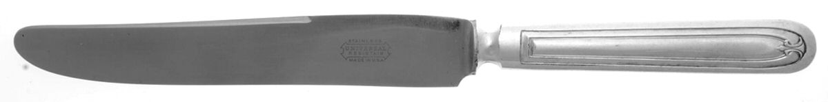 Newington (Silverplate, 1930) New Style New French Hollow Knife with Bolster by Universal Silver-1