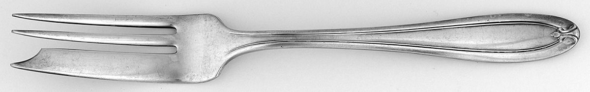 Newington (Silverplate, 1930) Individual Pie Fork by Universal Silver-1