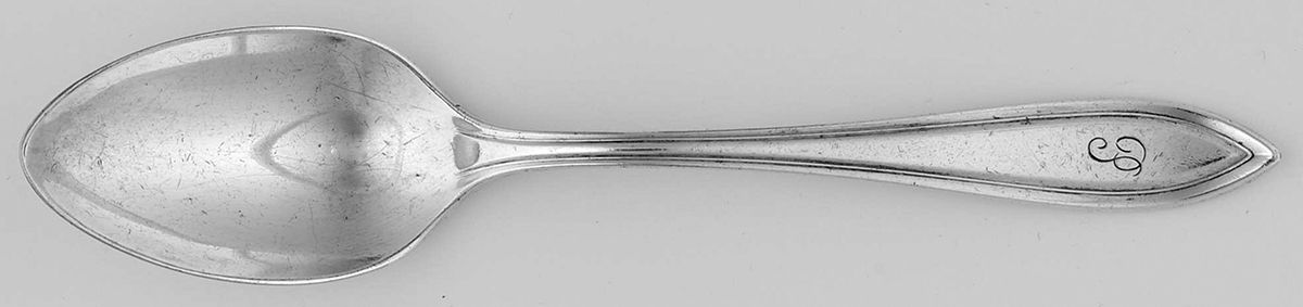 Saybrooke (Silverplate, 1919) Monogram Teaspoon by Universal Silver-1