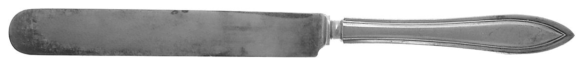 Saybrooke (Silverplate, 1919) Blunt Solid Knife by Universal Silver-1