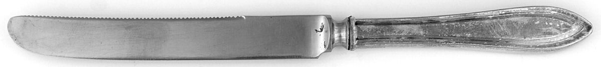 Saybrooke (Silverplate, 1919) Orange Knife with Stainless Blade by Universal Silver-1