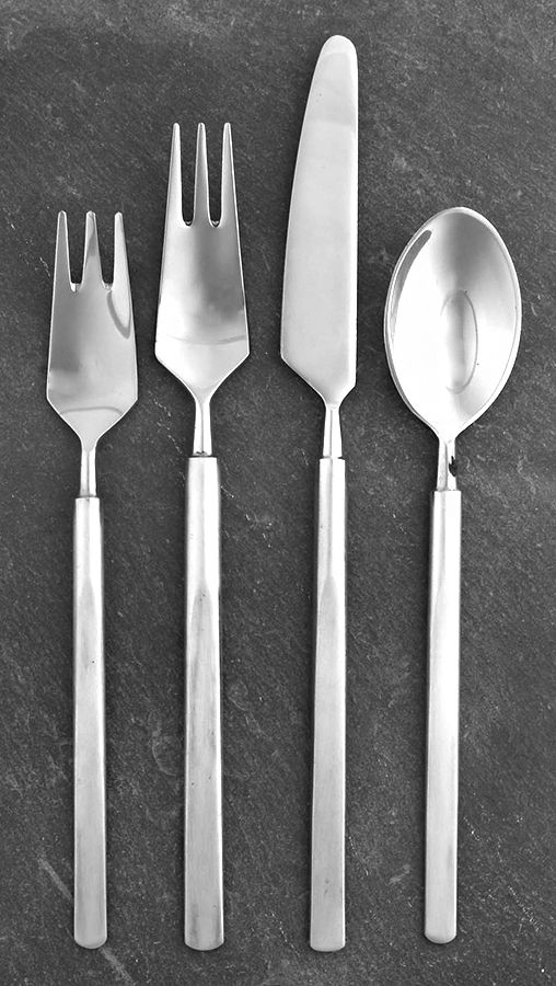 Obelisk (Stainless) 4 Piece Place Setting by Universal Steel -1