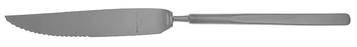 Obelisk (Stainless) Steak Knife Individual Hollow, Serrate HC by Universal Steel -1