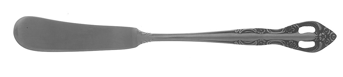 Acadia (Stainless) Flat Handle Master Butter Knife by United Silver-1