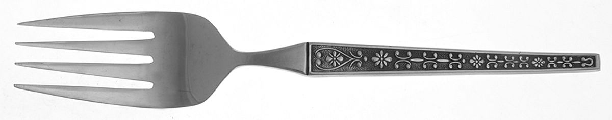 Cordova (Stainless) Medium Solid Cold Meat Serving Fork by United Silver-1