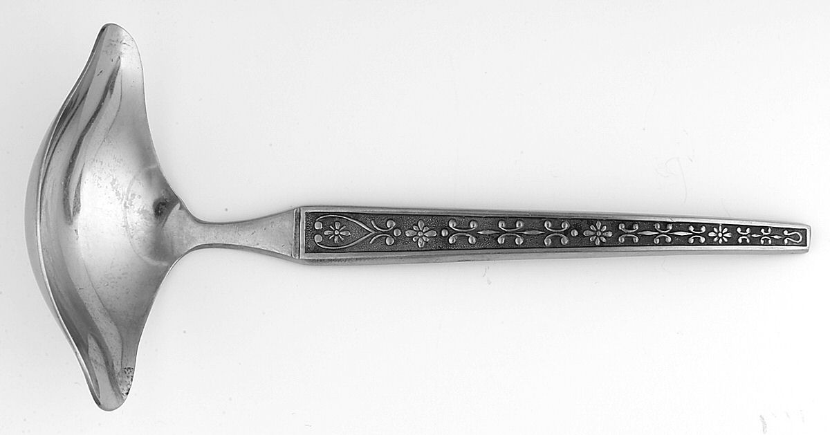 Cordova (Stainless) Solid Gravy Ladle by United Silver-1