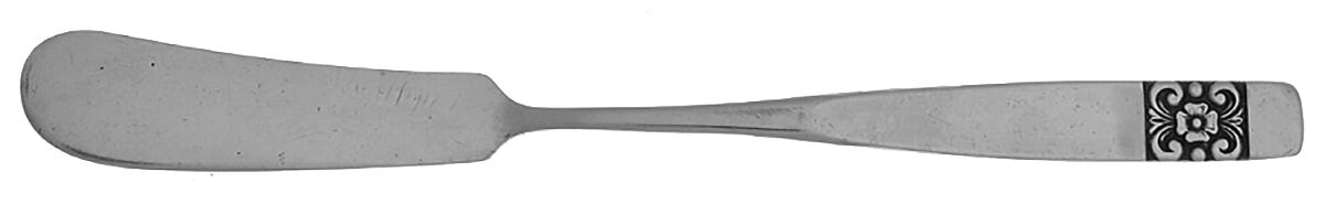 USI22 (STAINLESS) Flat Handle Master Butter Knife by United Silver-1