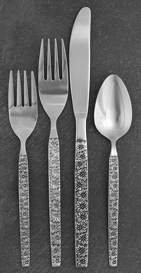 USI25 (STAINLESS) 4 Piece Place Setting by United Silver-1
