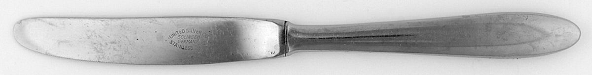 USI9 (STAINLESS) Modern Hollow Knife by United Silver-1