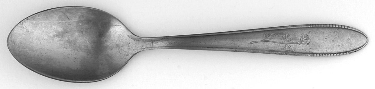 Ancient Rose (Stainless) Teaspoon by Utica-1