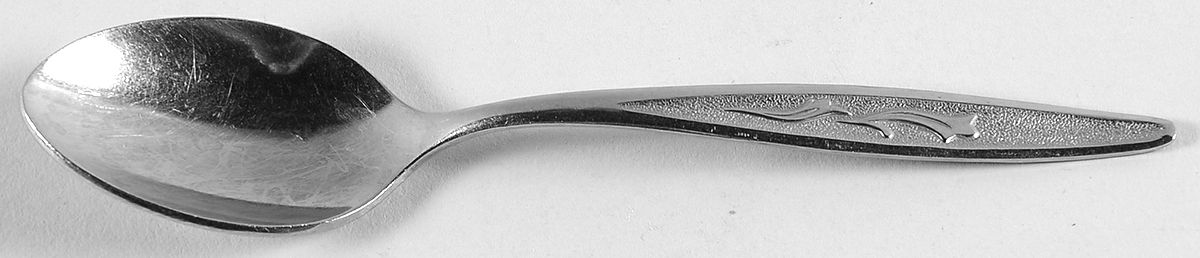 Bell Flower (Stainless) Teaspoon by Utica-1