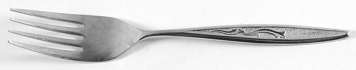 Bell Flower (Stainless) Individual Salad Fork by Utica-1