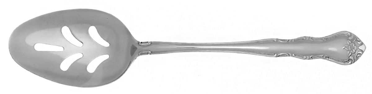 Discretion (Stainless) Pierced Tablespoon (Serving Spoon) by Utica-1
