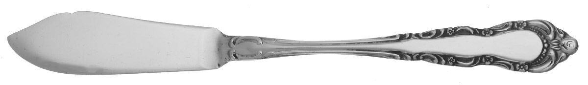 Patrician (Stainless) Flat Handle Master Butter Knife by Utica-1