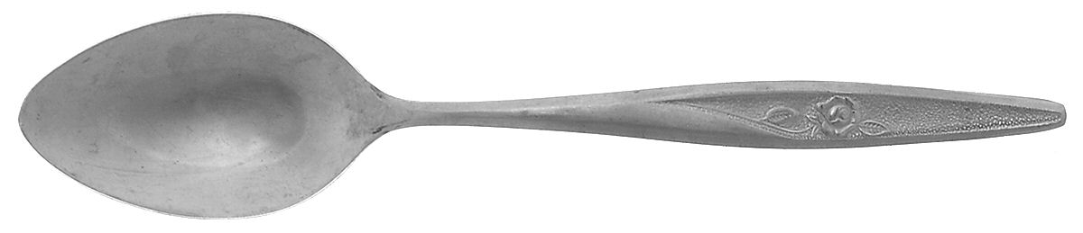Satin Rose (Stainless) Place/Oval Soup Spoon by Utica-1