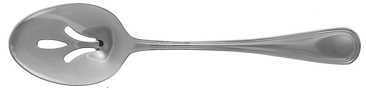Ultra (Stainless) Pierced Tablespoon (Serving Spoon) by Utica-1