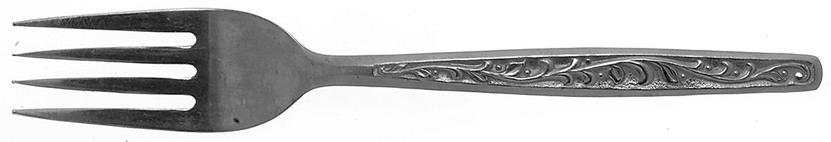 Sans Souci (Stainless) Individual Salad Fork by Utica-1