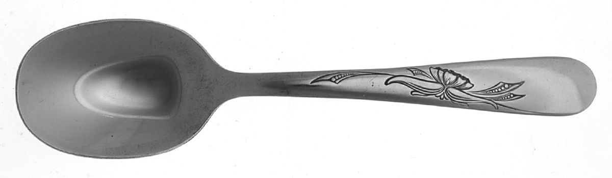 UTI9 (STAINLESS) Straight Handle Baby Spoon by Utica-1