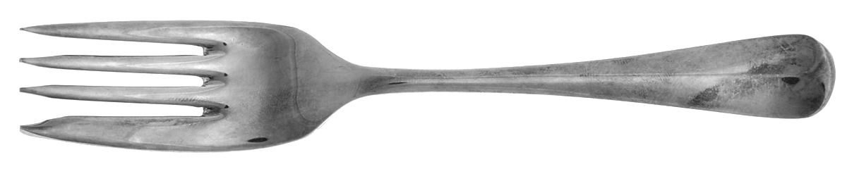 UNF451 (Silverplate) Individual Salad Fork by Unknown Mfg Silver-1