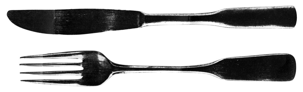 Lancaster (Stainless) Fork by Unknown Mfg Silver-1