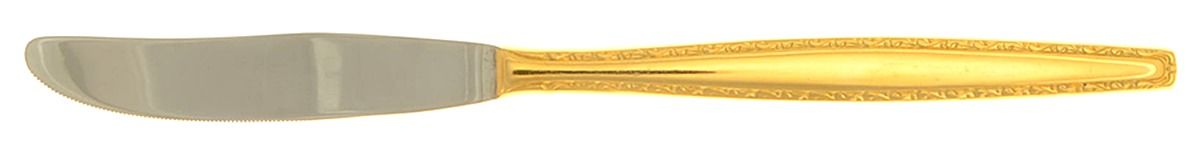 Symphonette (Gold Electroplate) Modern Hollow Knife by Unknown Mfg Silver-1