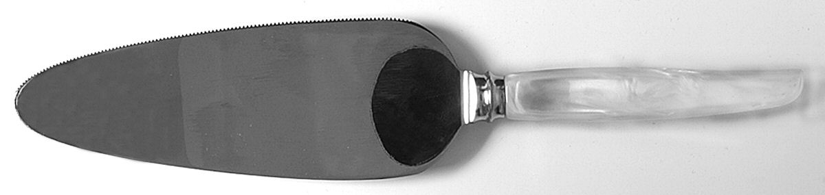 UNF458 (Stainless) Pie Server with Stainless Blade by Unknown Mfg Silver-1