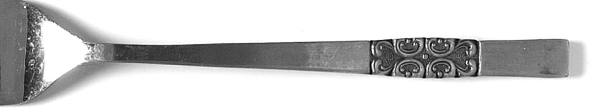 Satin Swirl (Stainless) Fork by Unknown Mfg Silver-1