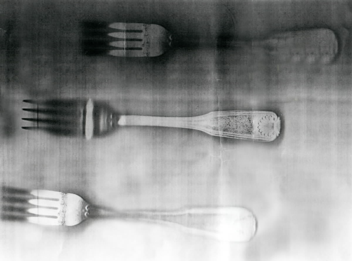 UNF461 (Silverplate) Fork by Unknown Mfg Silver-1