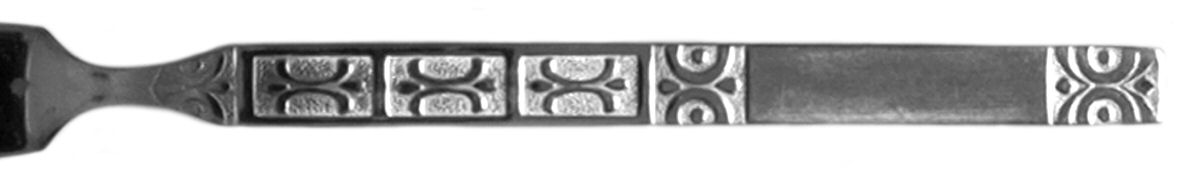 UNF467 (Stainless) Flat Handle Master Butter Knife by Unknown Mfg Silver-1