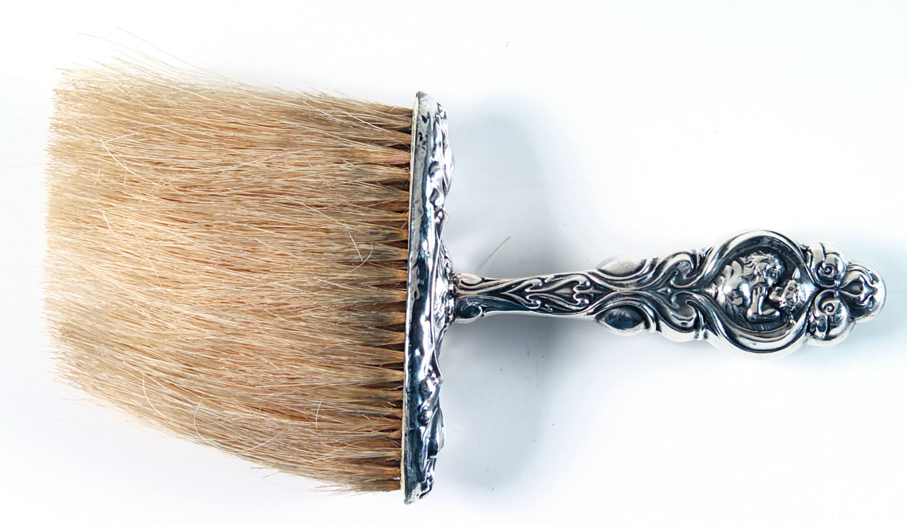 Loves Dream (Sterling, 1904, Hollowware) Bonnet Brush by Unger Brothers-1