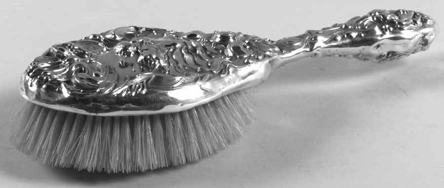 Loves Dream (Sterling, 1904, Hollowware) Hair Brush by Unger Brothers-1