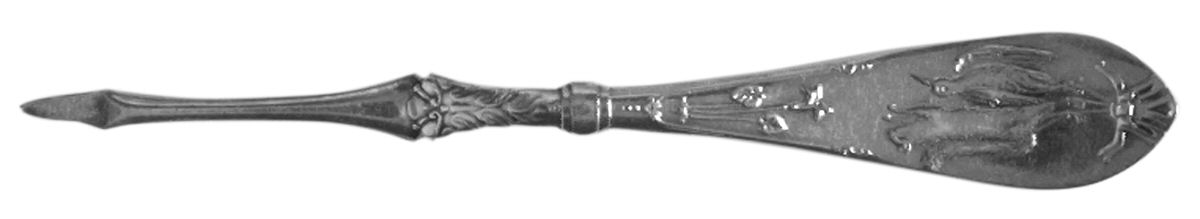 UNF489 (Silverplate, 1876) Solid Nut Pick by Unknown Mfg Silver-1