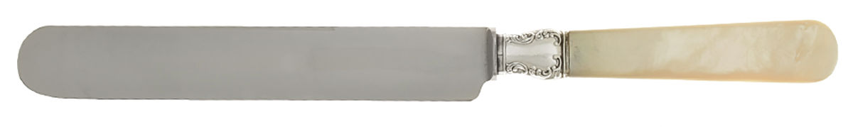 Pearl Handle Flatware 1 (Sterling) Old French Hollow Pearl Handle Knife by Universal-1