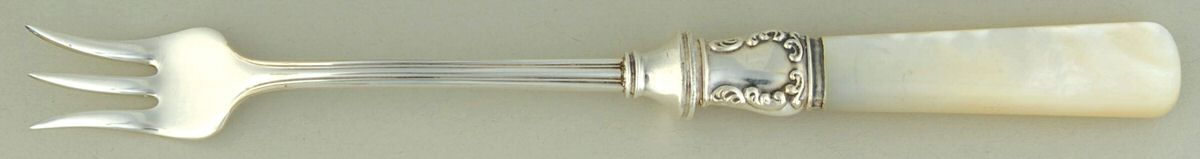 Pearl Handle Flatware 1 (Sterling) Pearl Handle Oyster Fork by Universal-1