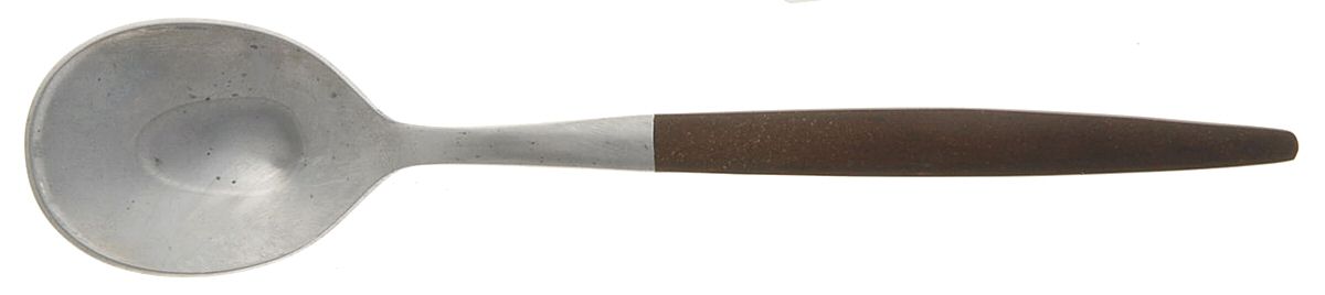 Pyramid (Stainless) Sugar Spoon by Unknown Mfg Silver-1
