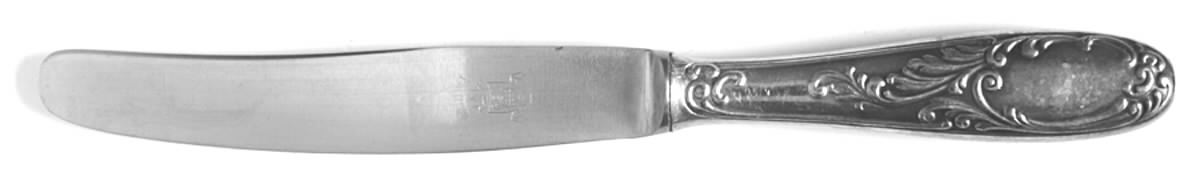 Ges (Silverplate) Modern Hollow Knife by Unknown Mfg Silver-1