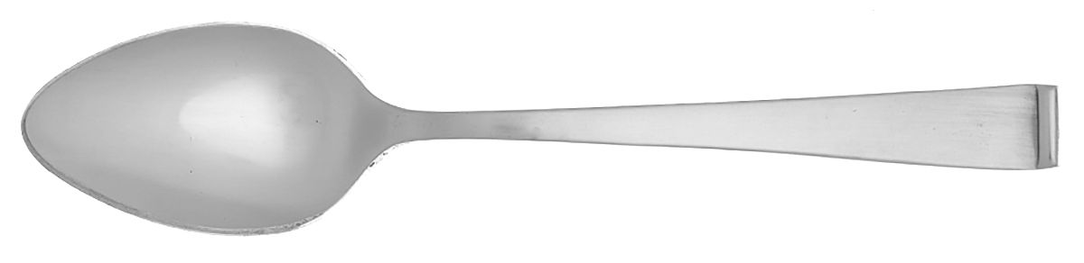Allegro (Stainless) Place/Oval Soup Spoon by Unknown Mfg Silver-1